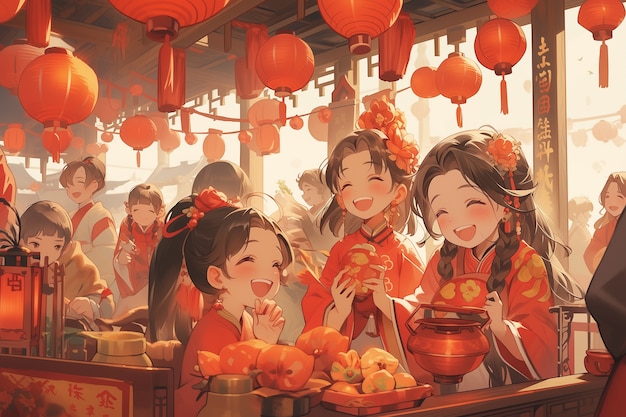 瑶寨新年祝福